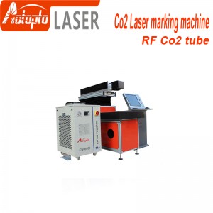 Machine d'inscription de laser de tube en métal de CO2 50w 100w machines d'inscription de laser de CO2 de tube en métal de CO2 Rf