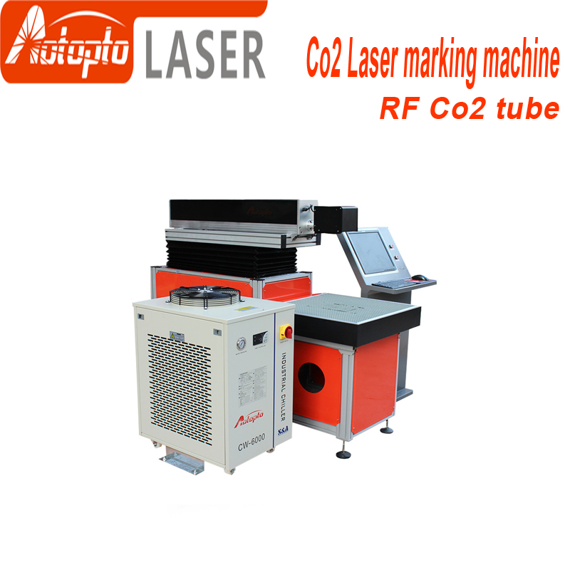 Machine d'inscription de laser de tube en métal de CO2 50w 100w machines d'inscription de laser de CO2 de tube en métal de CO2 Rf
